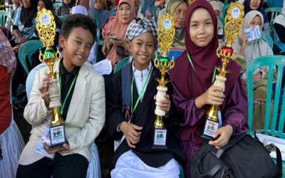 MI Al Falah Raih 3 Piala Porseni Kabupaten 2025